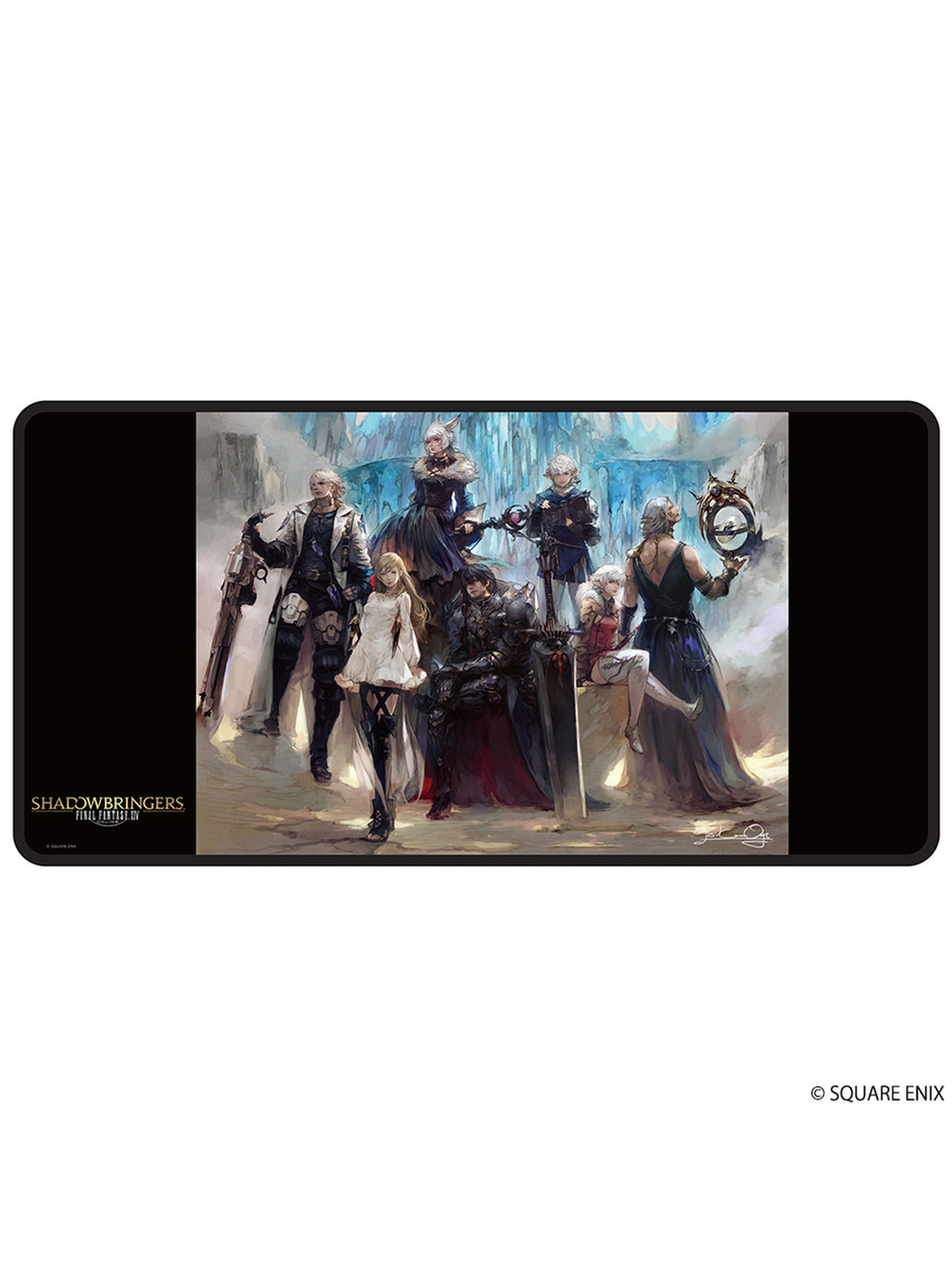 Square Enix Final Fantasy XIV Bringers of Shadow Gaming Mousepad - 32" x 16"